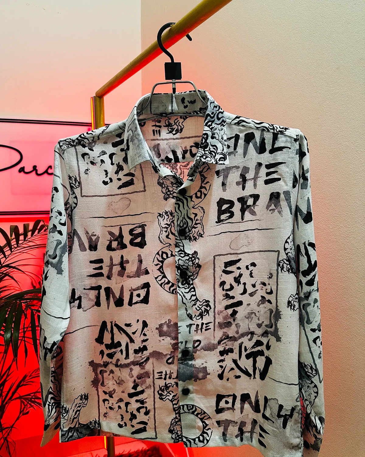 Signature Urban Printed Boxy Fit Premium Shirt