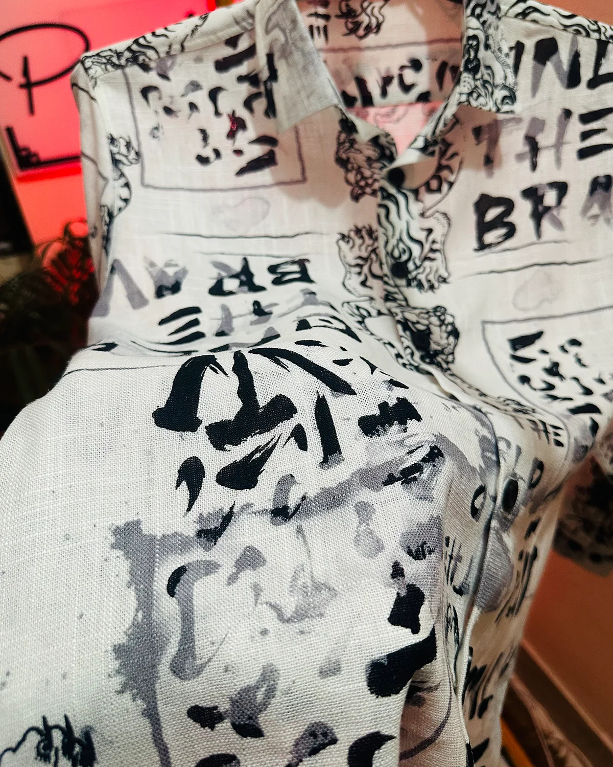 Signature Urban Printed Boxy Fit Premium Shirt thumb 3