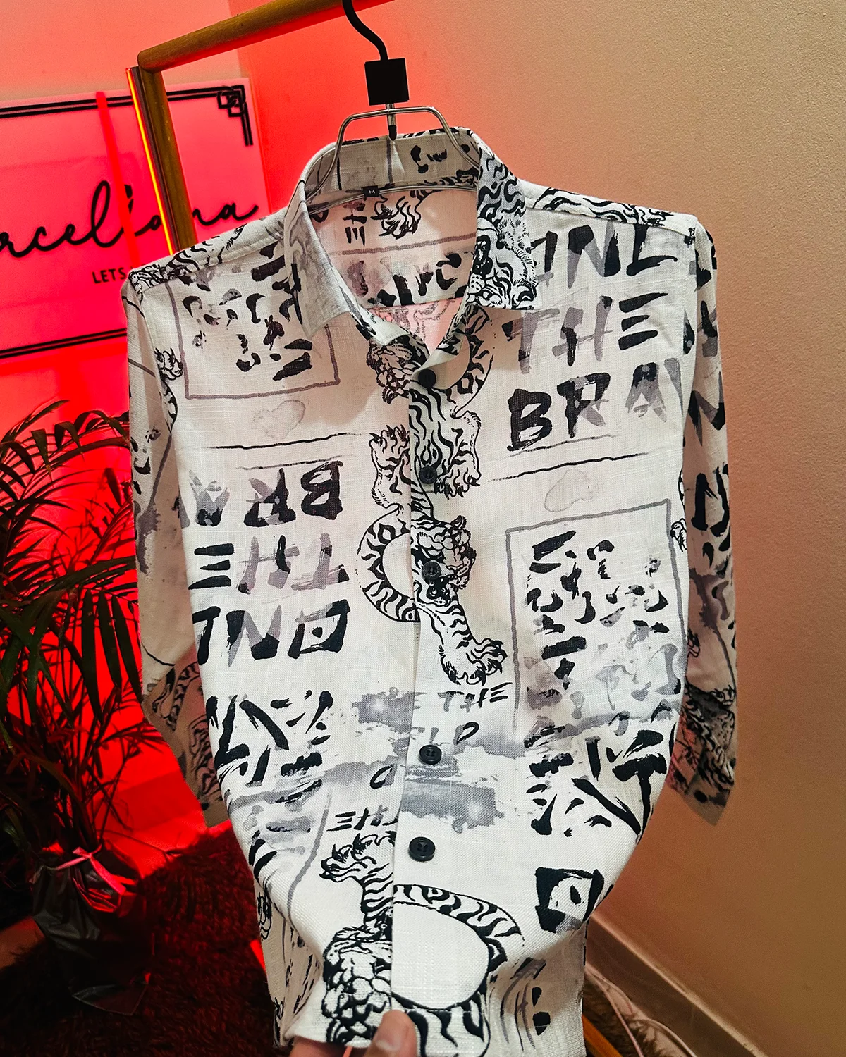 Signature Urban Printed Boxy Fit Premium Shirt thumb 5