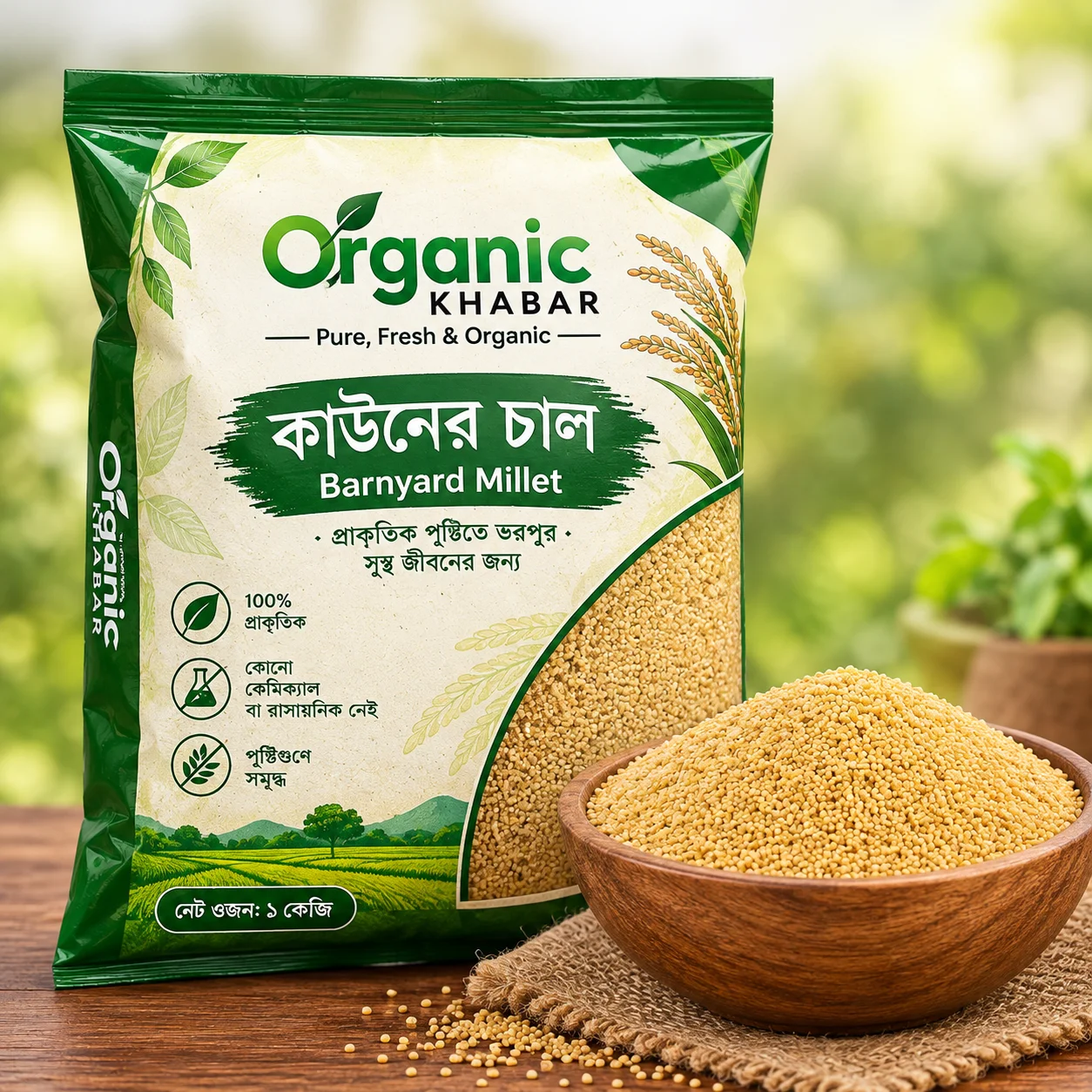 Foxtail Millet (কাউনের চাল) 5 kg