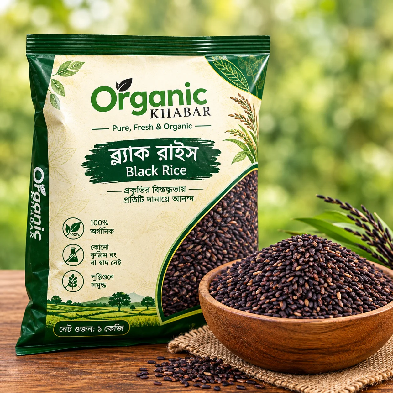 Black Rice (ব্ল্যাক রাইস) 2 kg
