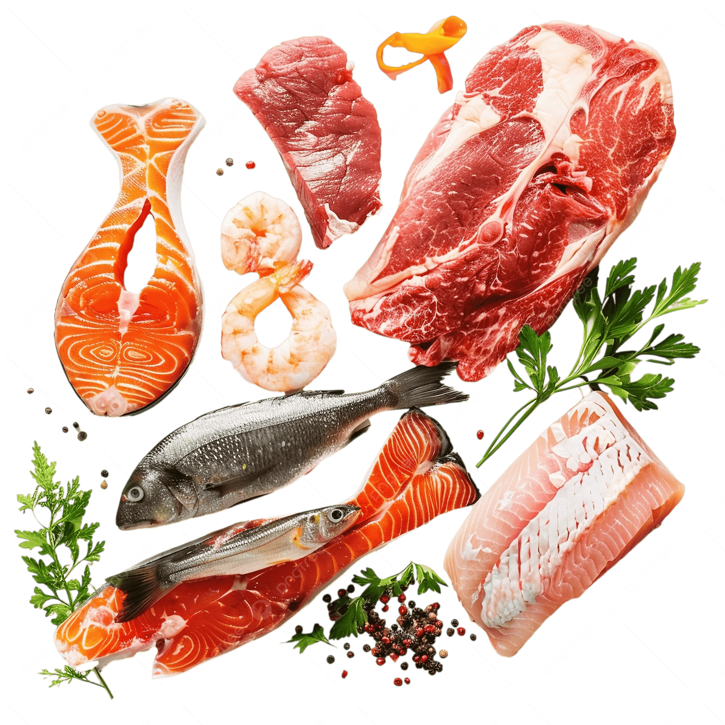 Fish & Meat (মাছ ও মাংস)