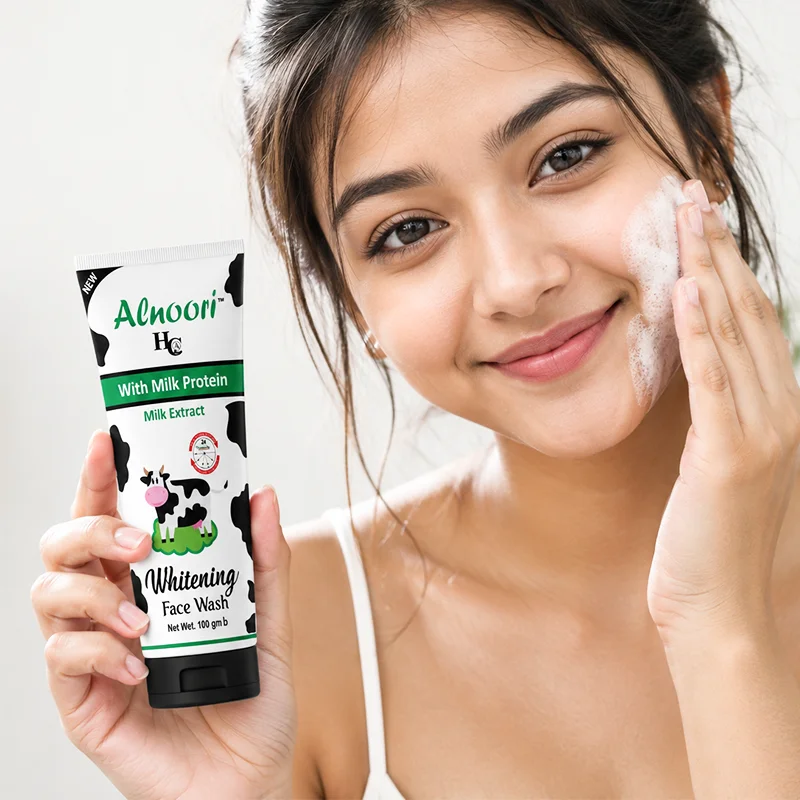 Alnoori Milk Face Wash 100g
