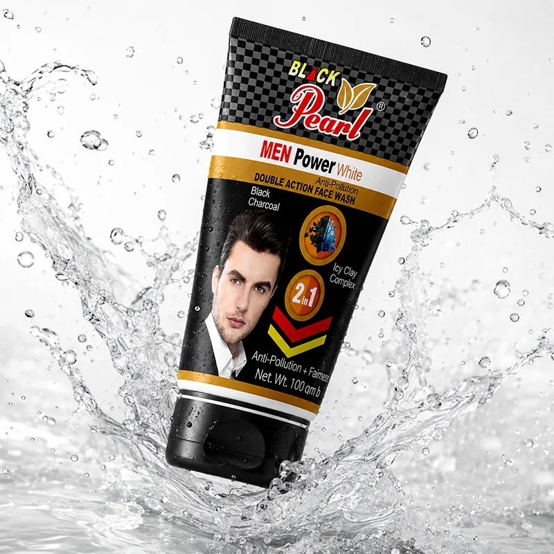 Black Pearl Men Power White Face Wash 100ml