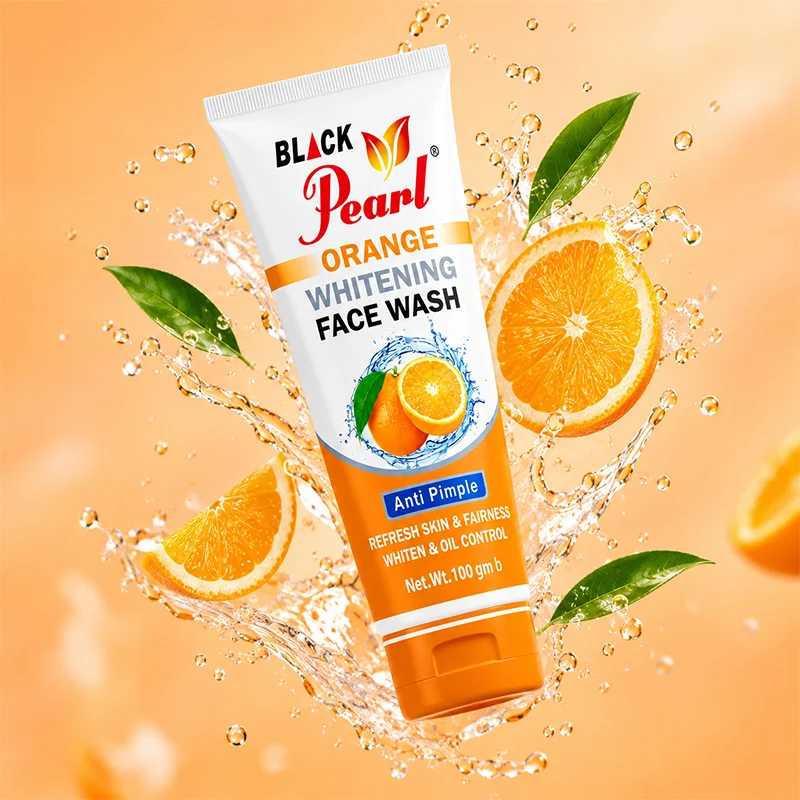 Black Pearl Orange Whitening Facewash 100ml