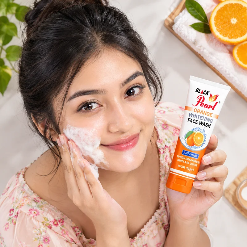 Black Pearl Orange Whitening Facewash 100ml
