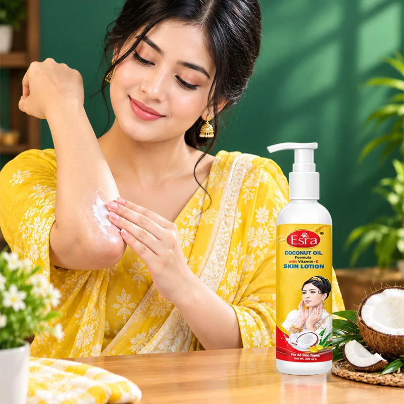 Esra Coconut Oil Skin Daily Body Lotion 200ml
