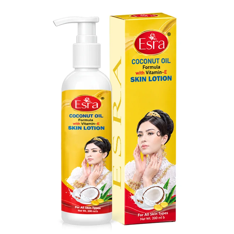 Esra Coconut Oil Skin Daily Body Lotion 200ml