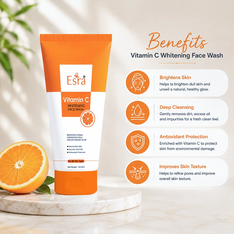Esra Vitamin C Whitening Face Wash । ভিটামিন সি ফেইসওয়াশ