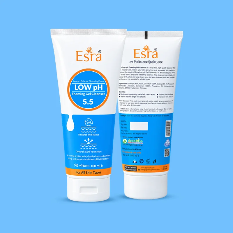Esra Low pH Foaming Gel Cleanser 150ml