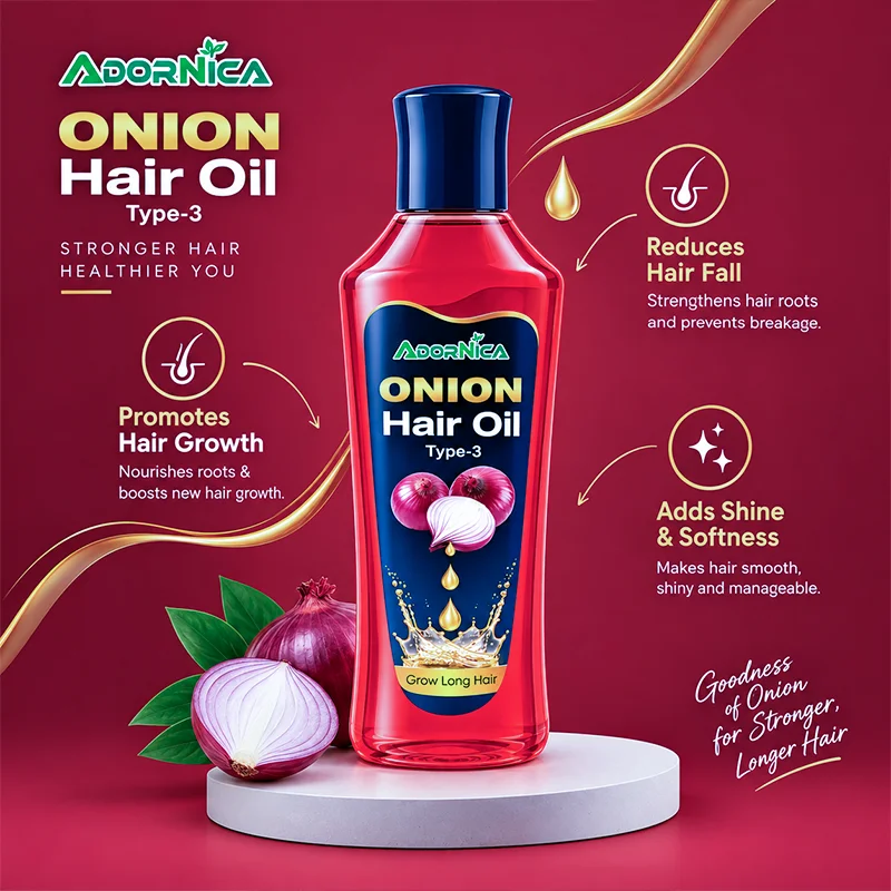 Onion Hair Oil । অনিয়ন হেয়ার অয়েল