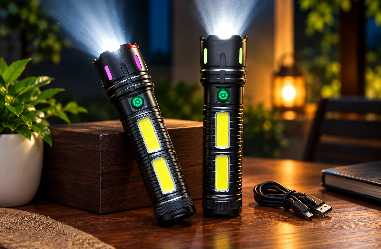 Heavy Duty Rechargeable LED Torch Light