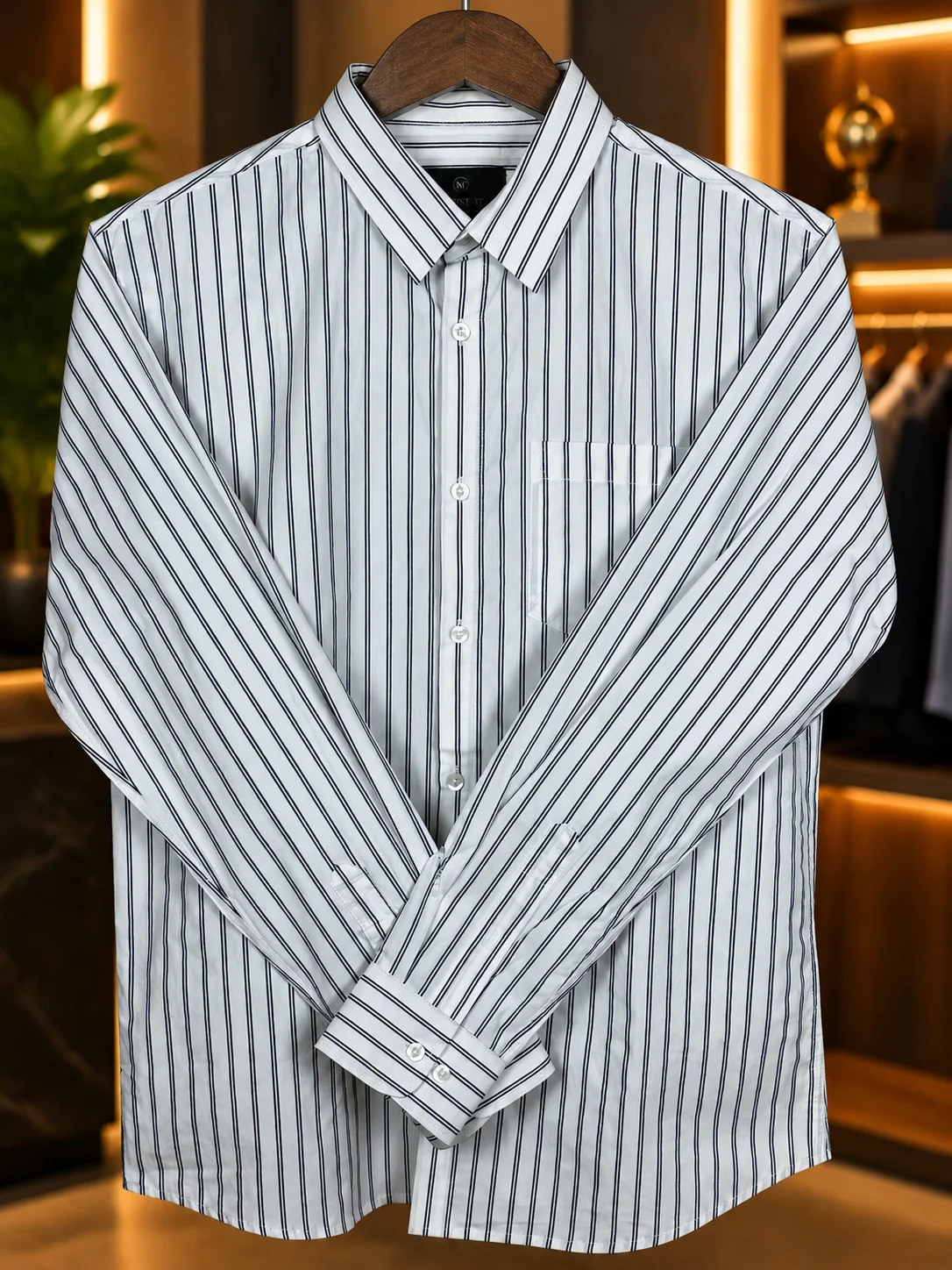 Twin Track Premium Cotton Shirt | MF-0015 thumb 3