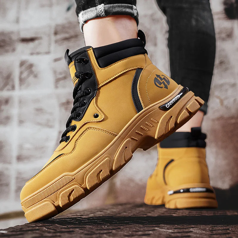 Autumn New Style British Retro Outdoor Leather Martin Boots N001 image 3