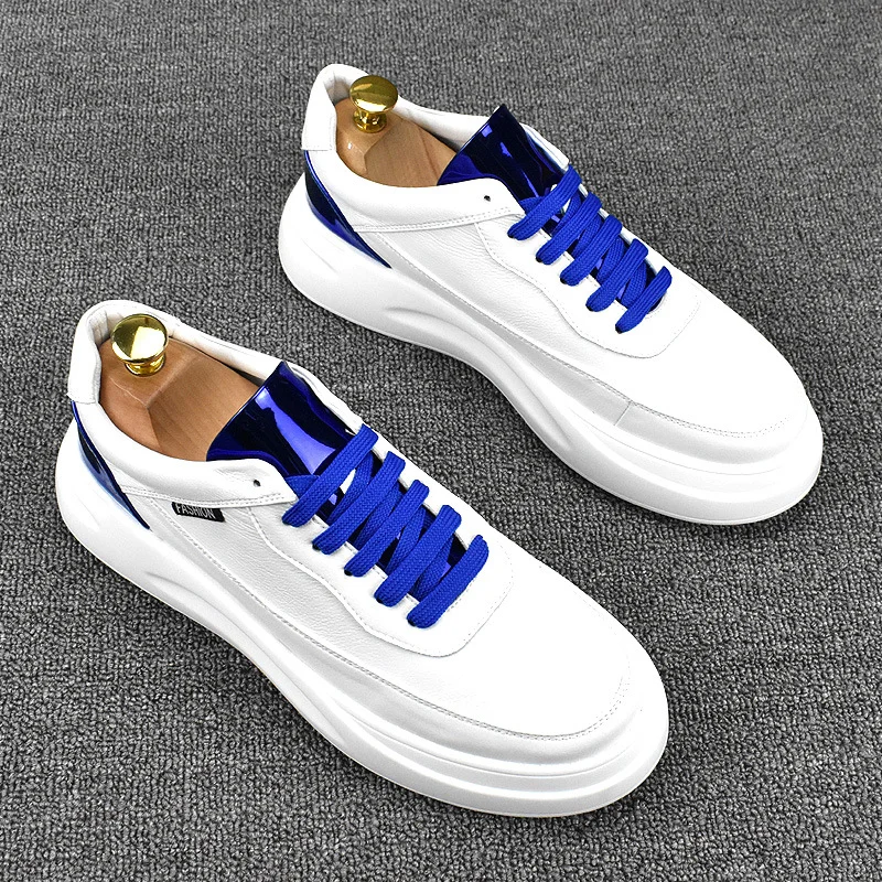 Breathable Lightweight Fashionable Cyber Celebrant White Shoes N007