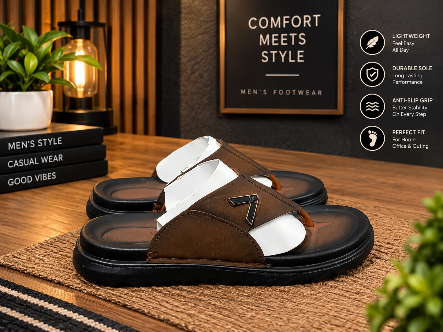 Summer business casual slippers NFER147