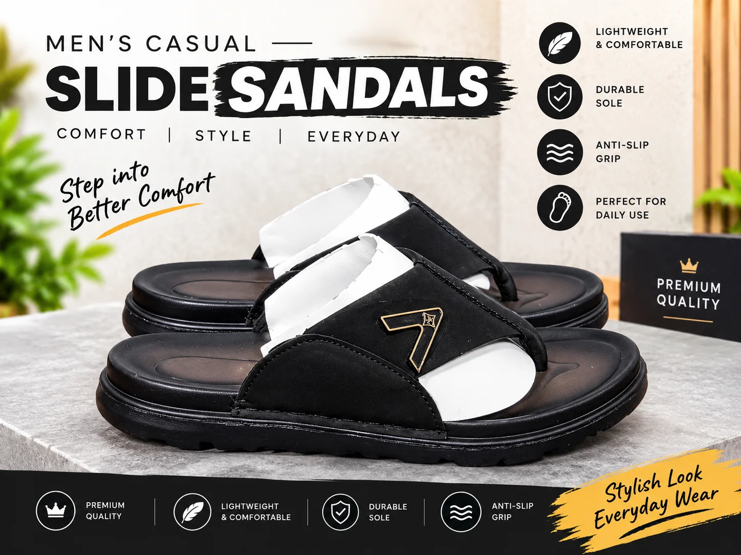 Summer business casual slippers NFER147 image 2