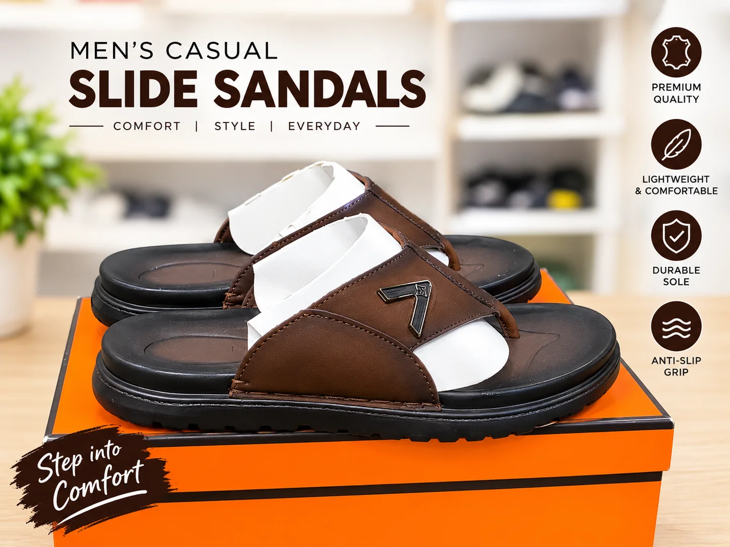 Summer business casual slippers NFER147 image 3