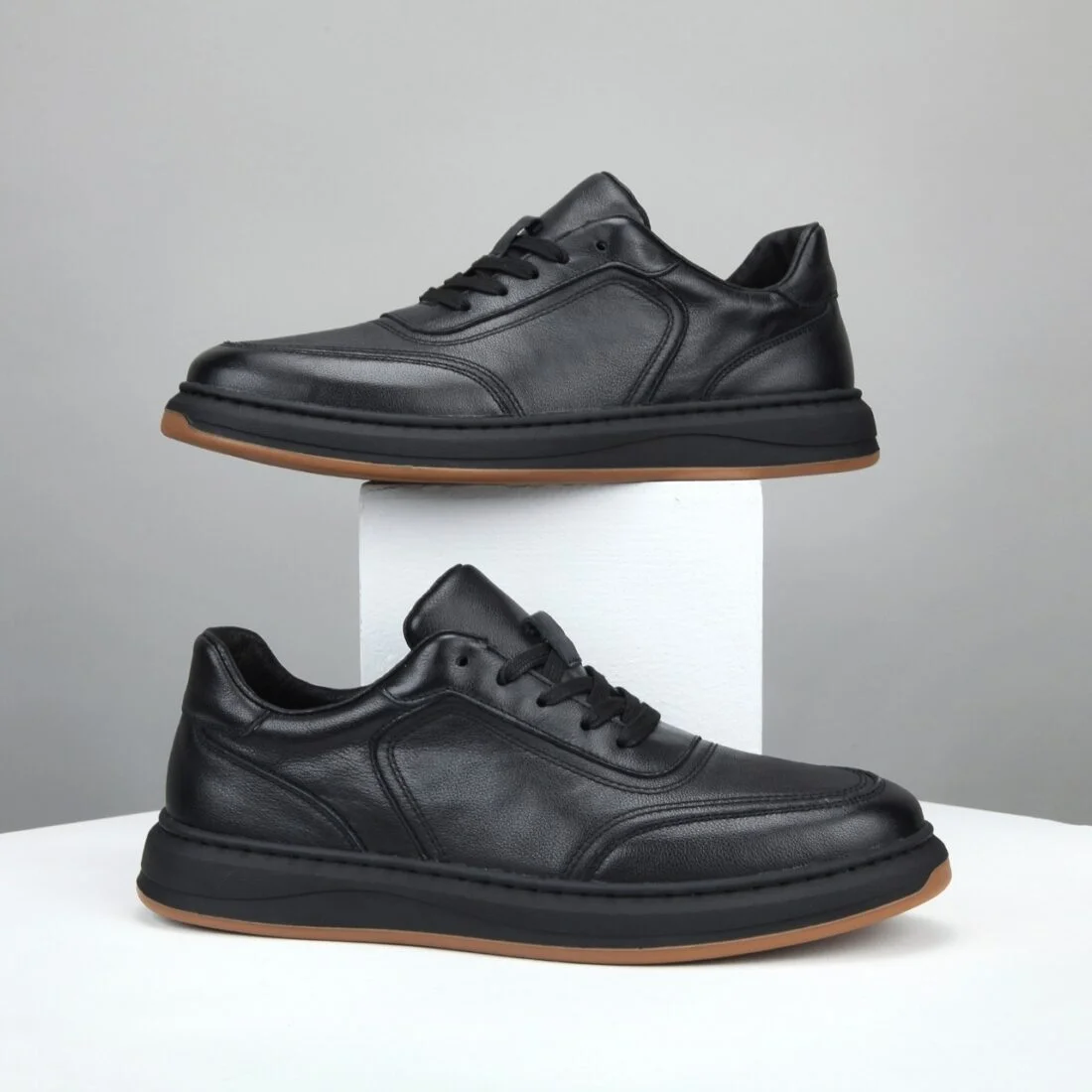 Genuine Leather Non-Slip Wear-Resistant Casual Shoes NFER095 image 2