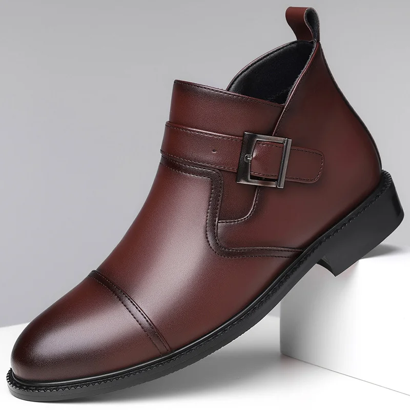 Genuine Leather Chelsea Boots NFES11