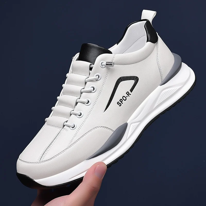 Cowhide thick-soled Casual Shoes NFS103 image 2