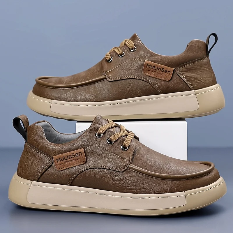 Genuine Leather Retro Casual Shoes NFER061 image 3