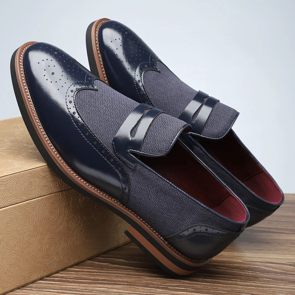 British style business leather shoes NFER1526 image 3