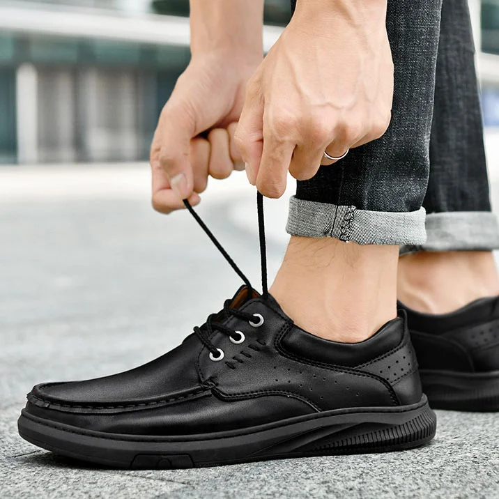 Genuine leather outdoor casual shoes NFER1343 image 3