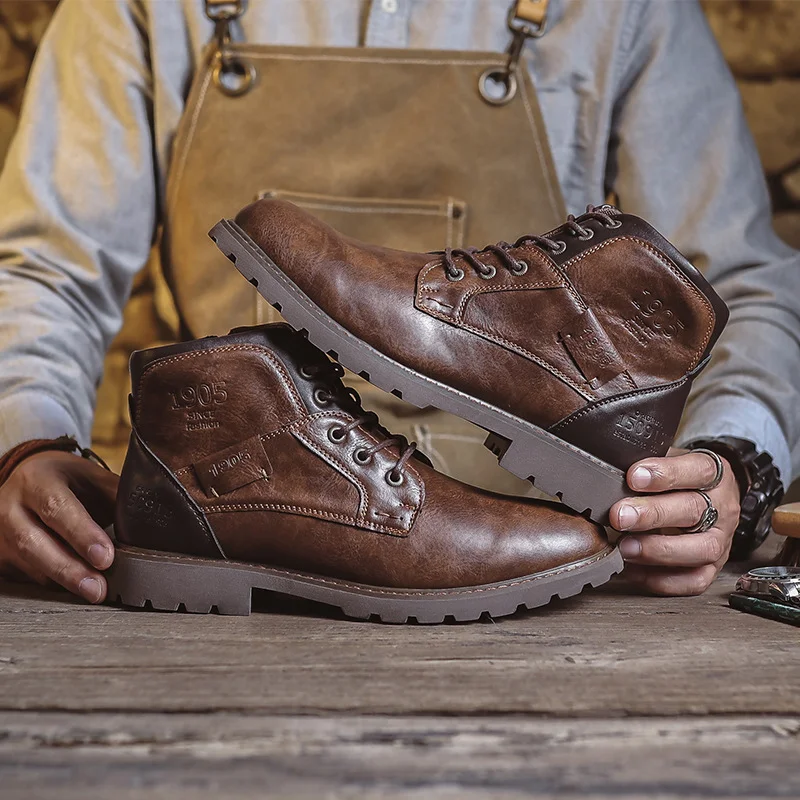 British style Martin boots retro short boots NFES172 image 2