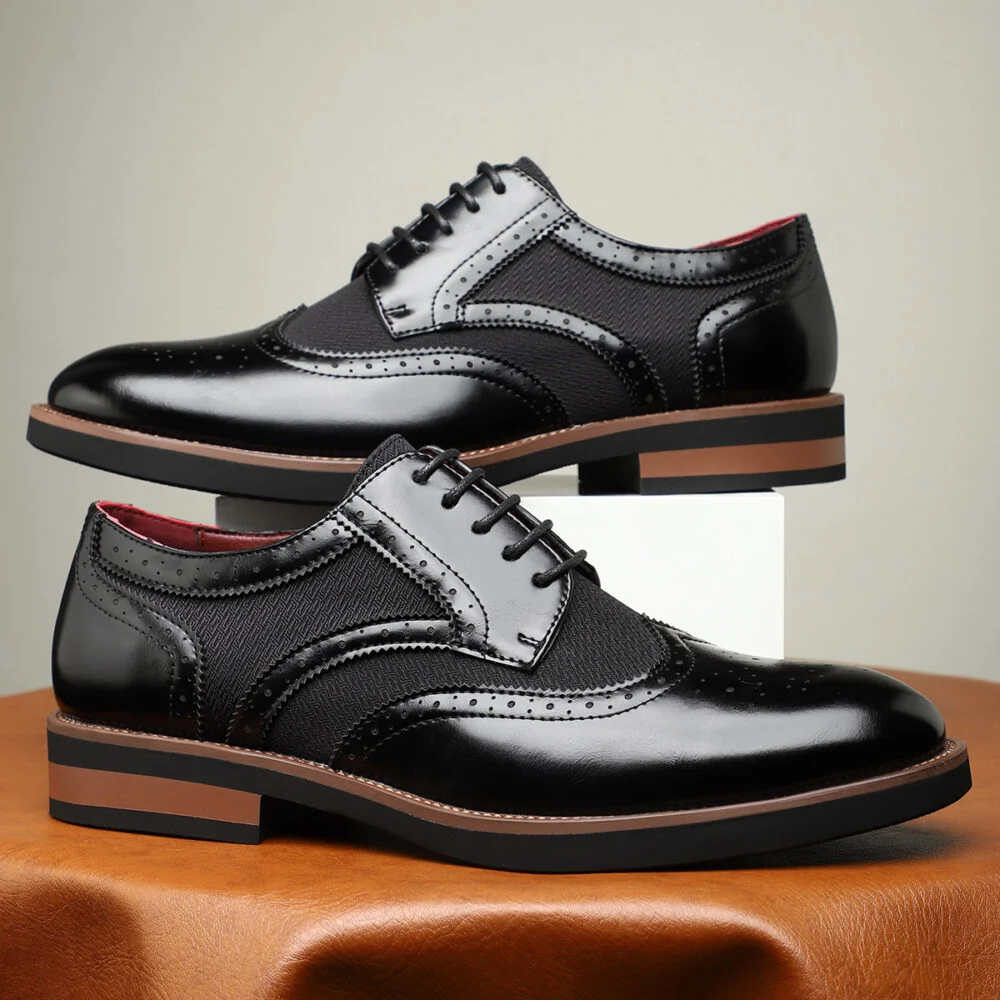 Comfortable and breathable formal shoes NFER1469 image 2