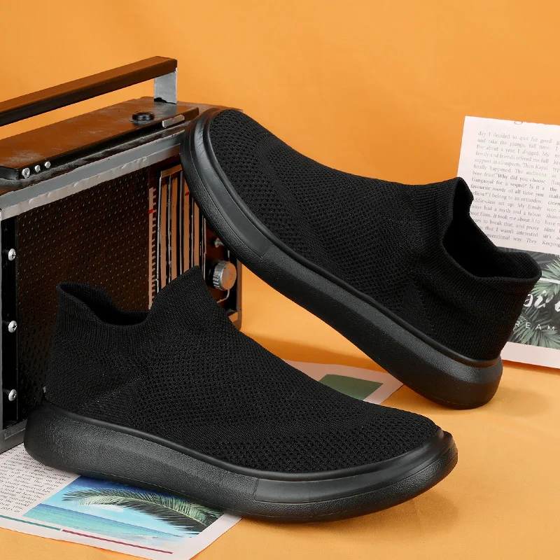Fashionable and Trendy Slip-On Breathable Running Shoes NFER0103 image 2