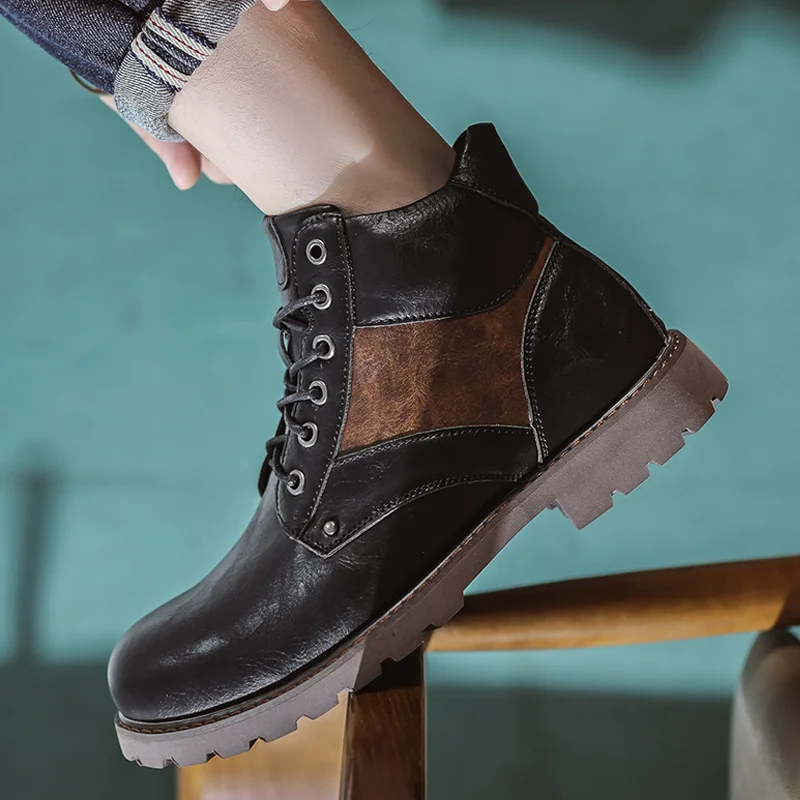 British style Martin boots retro short boots NFES172 image 3