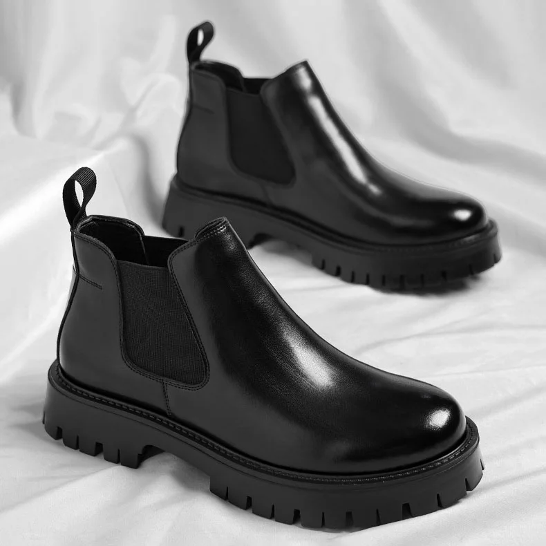 British style trendy youth chelsea boots NFER792 image 3
