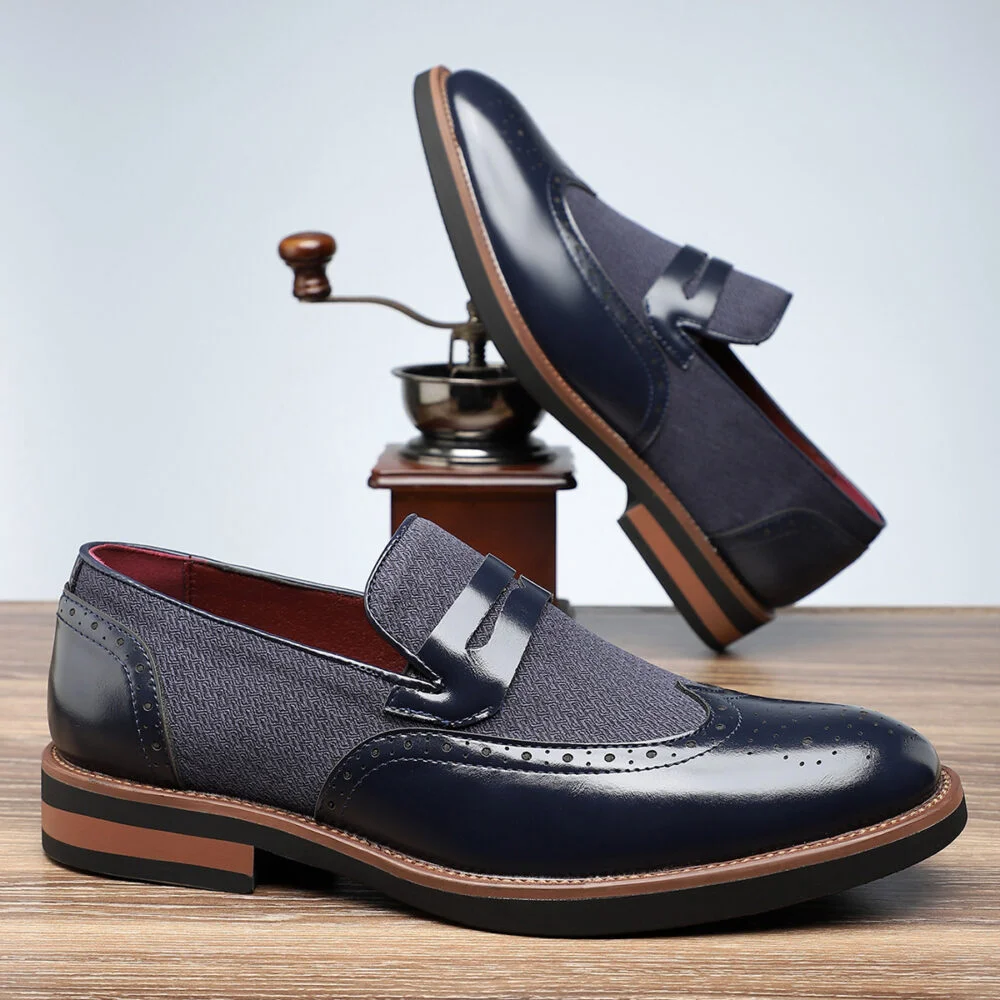 British style business leather shoes NFER1526 image 2