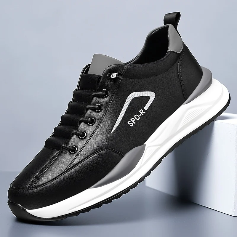 Cowhide thick-soled Casual Shoes NFS103