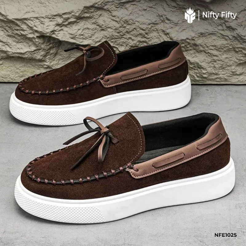 Summer Slip on Versatile Loafers NFER1025 image 2