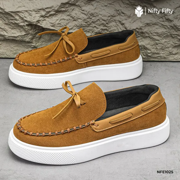 Summer Slip on Versatile Loafers NFER1025
