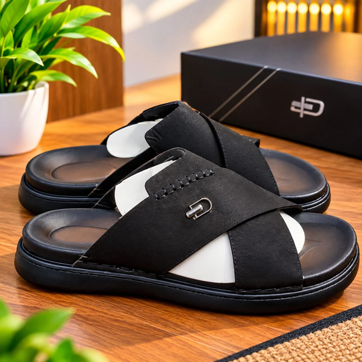 Summer Thick Sole Fashionable Slippers NFER145 image 2