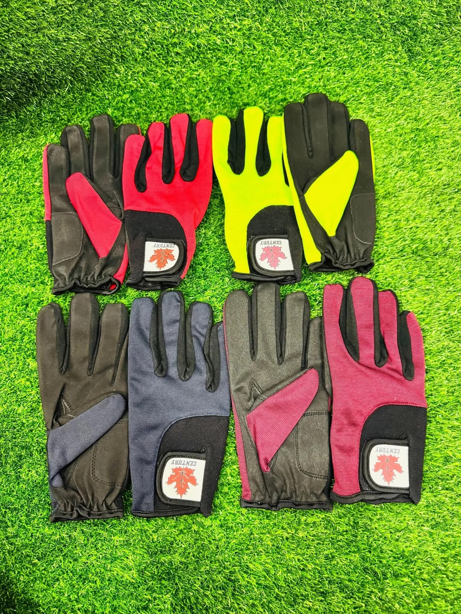 Dream Venture Premium Sports Gloves – Orange & Black